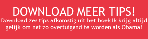 Download zes tips om te spreken als Obama! Download zes tips om te spreken als Obama!
