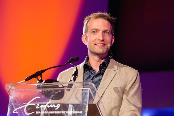 Lars Duursma als keynote spreker bij ESE Graduation Day