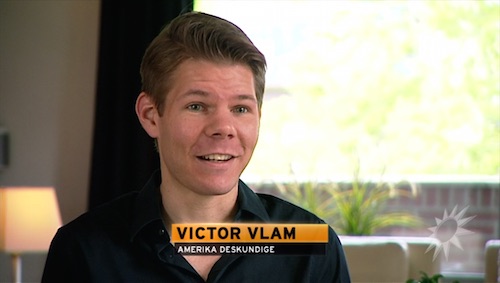 Victor vlam bij RTL Boulevard