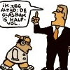 Illustratie: Bas van der Schot/NRC 4 maart 2010