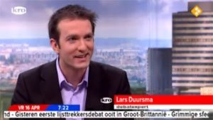 Lars Duursma bij Goedemorgen Nederland