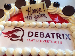 Hoera! Debatrix 10 jaar!