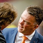 van gaal is boos