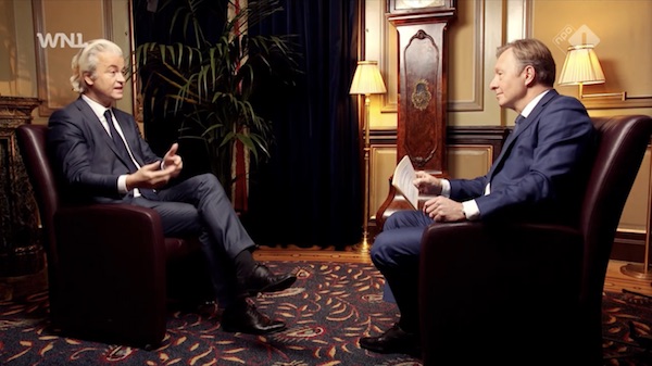 Rick Nieman interviewt Geert Wilders