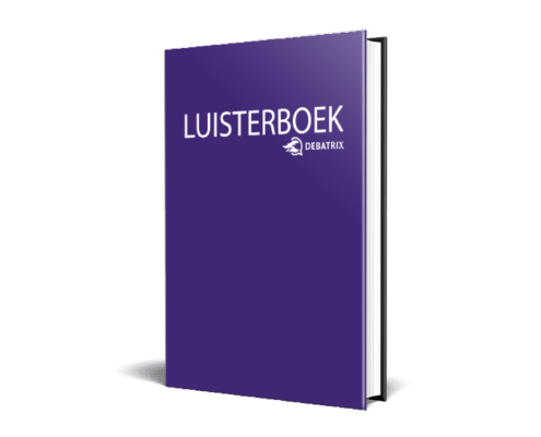 Boek van Debatrix over Luisteren