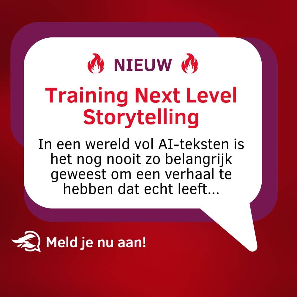 vierkant pop-up Next Level Storytelling